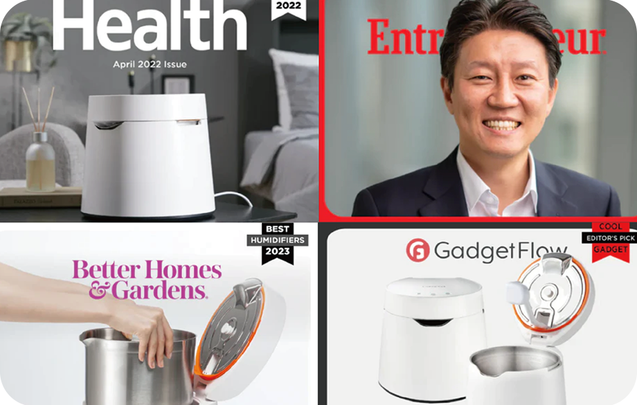 加湿器ブランド『CAREPOD』が米国の様々なメディアやWebサイトに掲載 加湿器ブランド『CAREPOD』が米国の様々なメディアやWebサイトに掲載