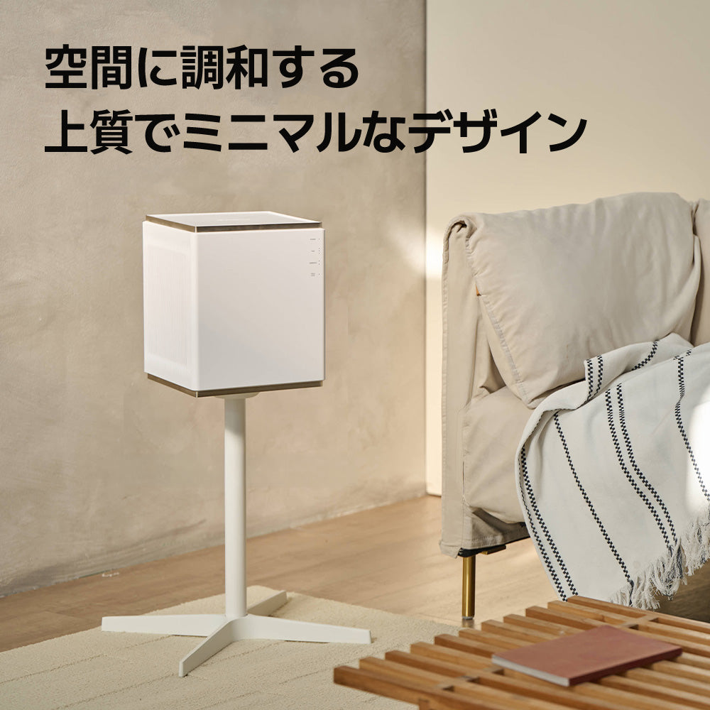 静音設計コンパクト空気清浄機  (Air Cube One)