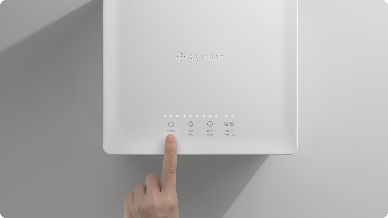 CAREPOD CUBE PLUS J60V ホワイト 加湿器(説明書なし) CAREPOD CUBE