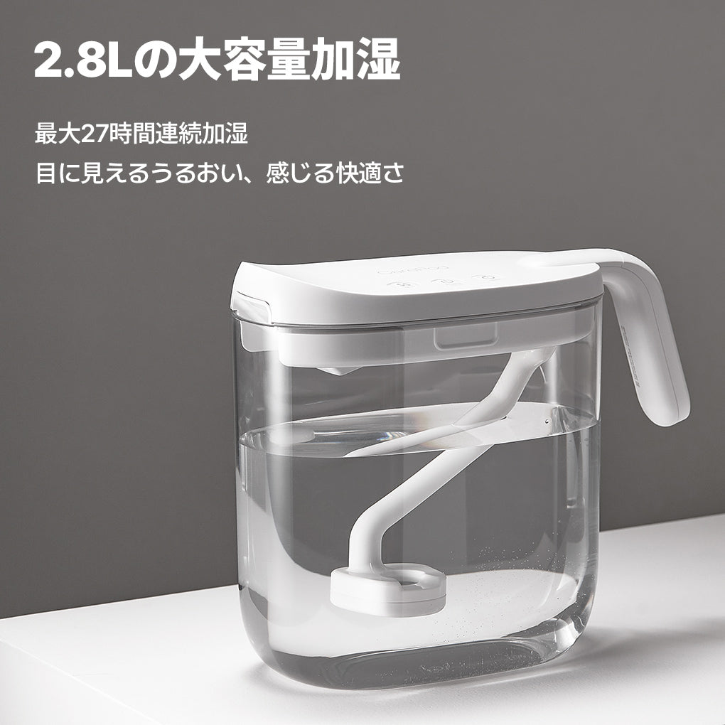 透明なミニ卓上加湿器 Mini (J20)