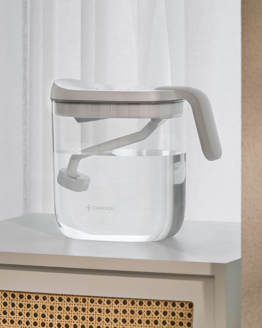 ケアポッド　加湿器　CAREPOD ポット型加湿器 加湿器の衛生面が心配なら歯科医師が作ったCarePod（ケアポッド