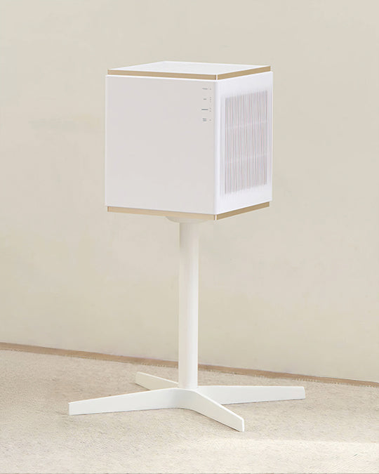 2ヶ月使用 Carepod（ケアポッド） CUBE X50 White ホワイト ステンレス製ハイブリッド加湿器 | 超音波・低温加熱式 - Carepod